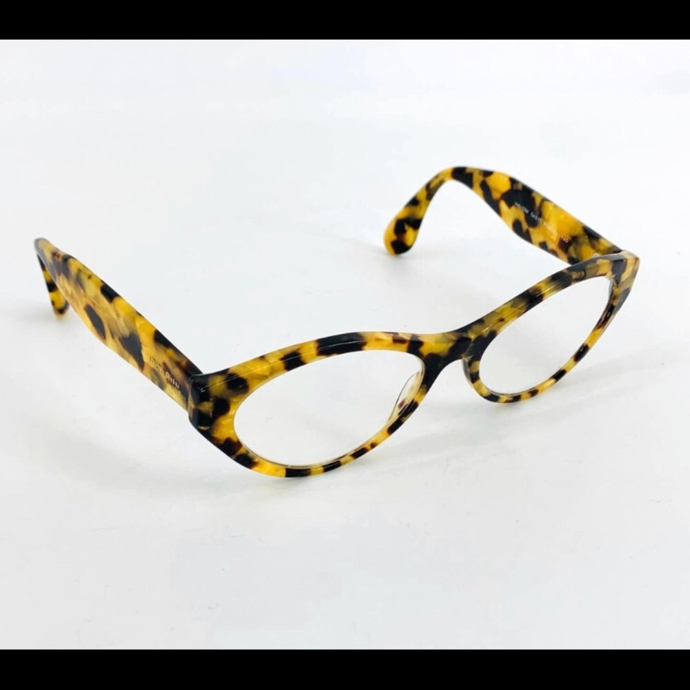 MIU MIU Women's Prescription Glasses Tortoise Havana Print PC8-101 54MM